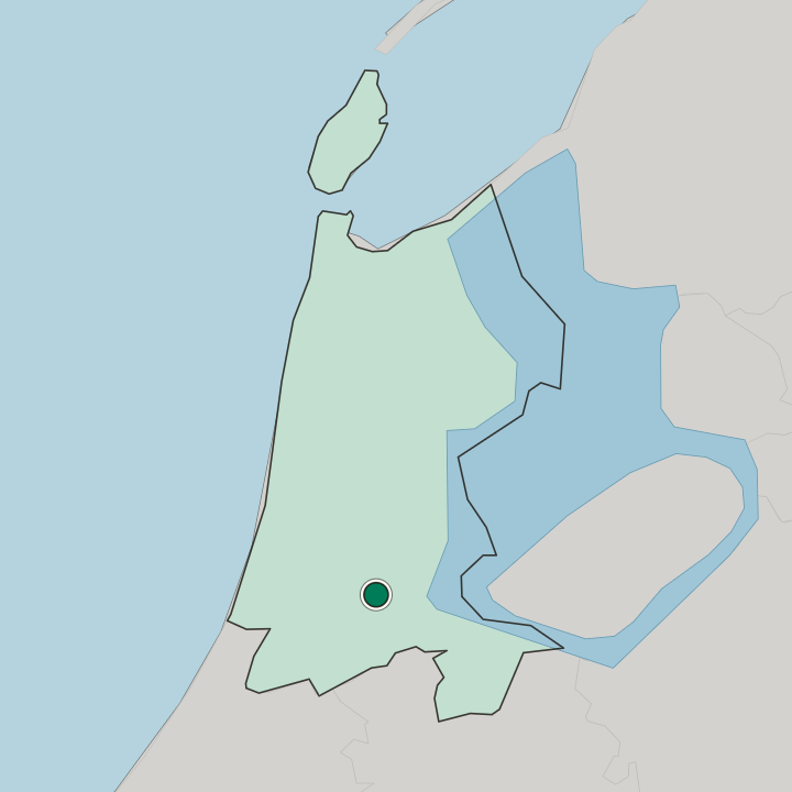 Map showing Amsterdam-Noord — In Provincie Noord-Holland