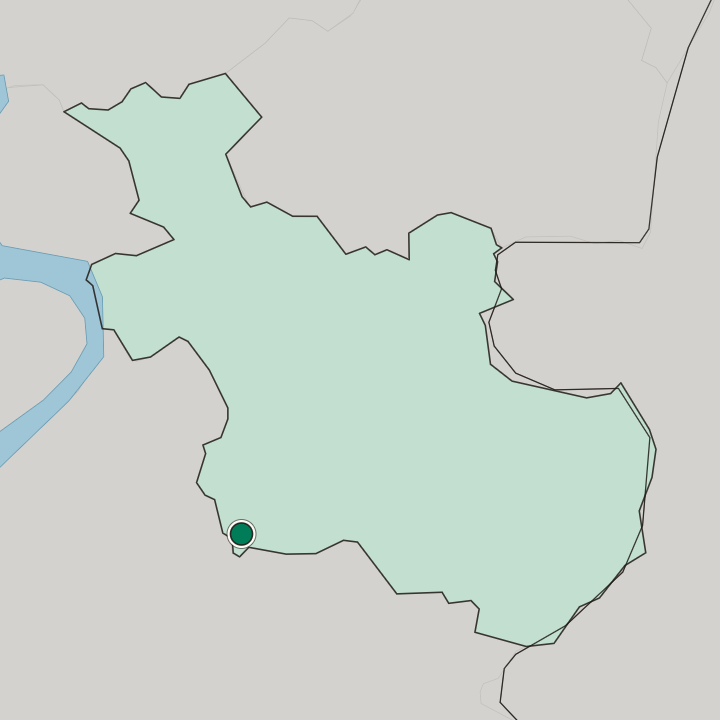 Map showing Deventer — In Provincie Overijssel