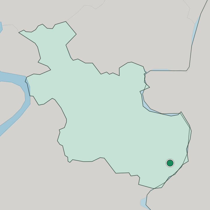 Map showing Enschede — In Provincie Overijssel