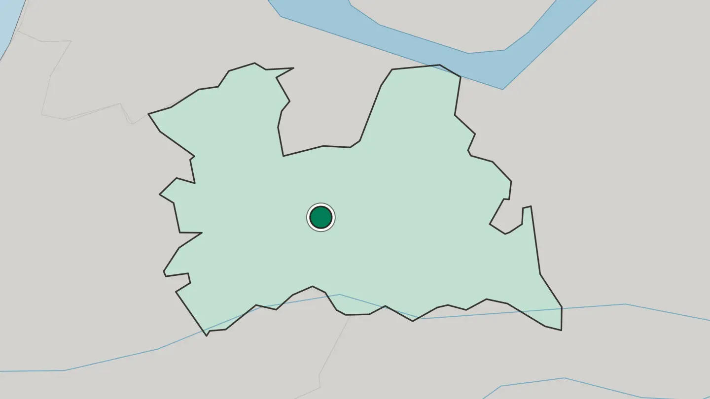 Map of Utrecht in Netherlands