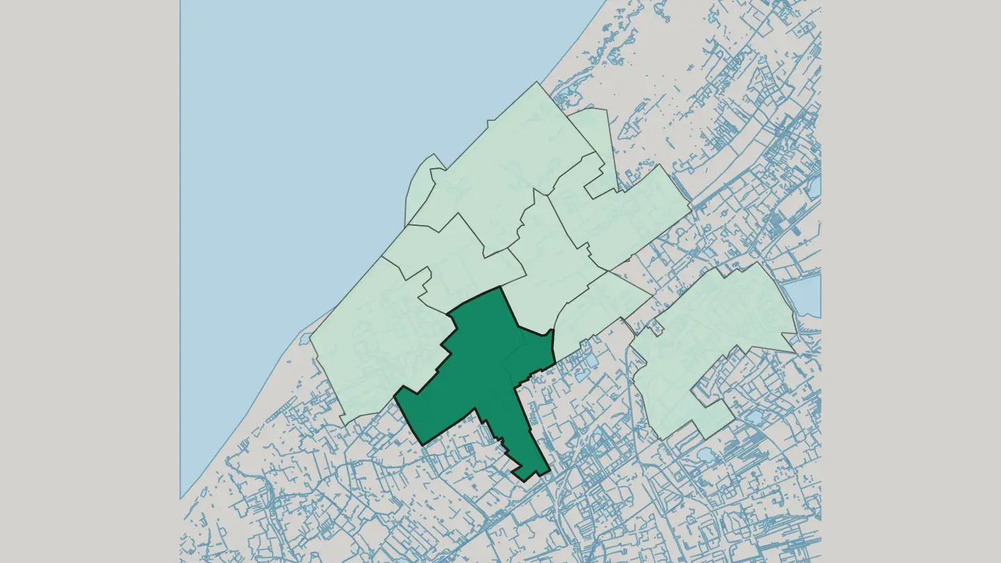 Map of Escamp in The Hague