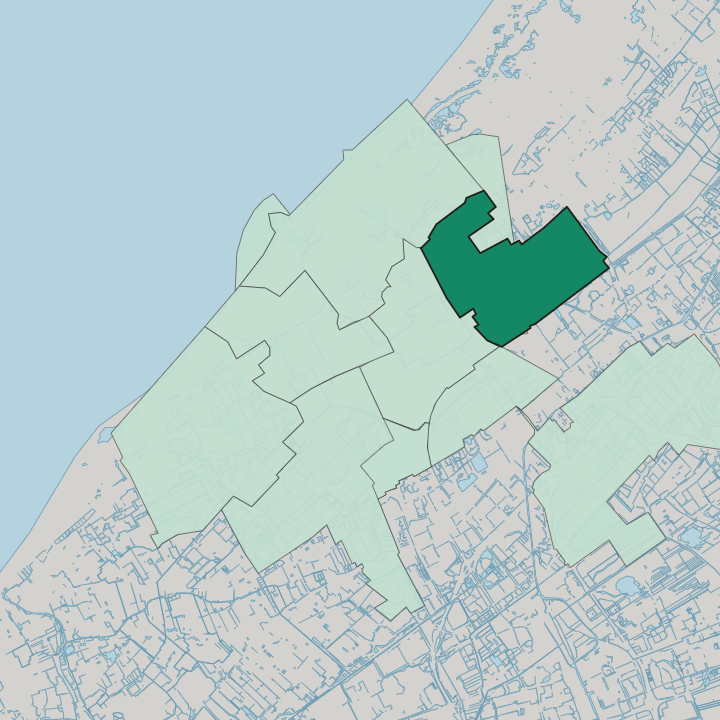 Map showing Haagse Hout — In The Hague