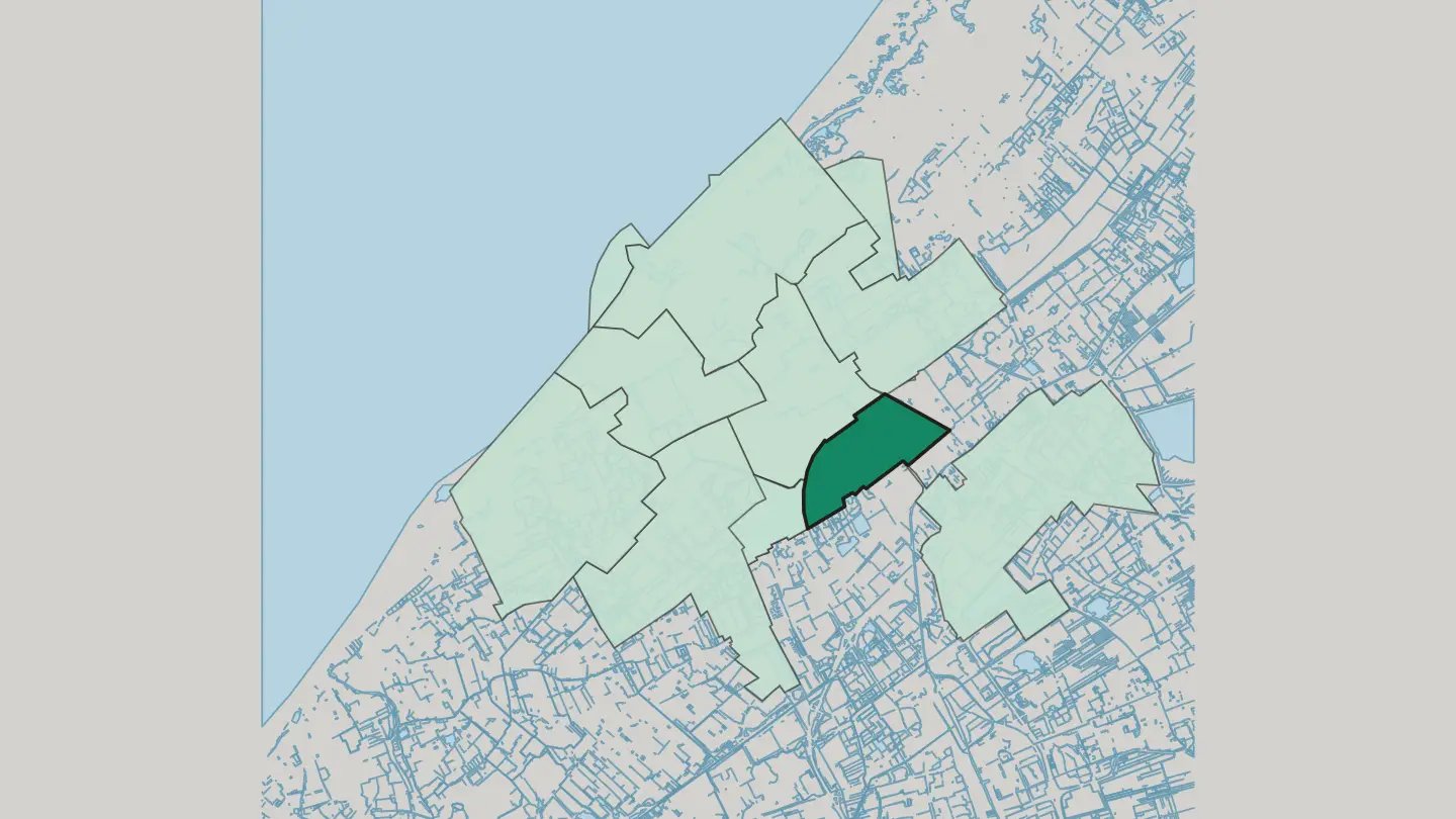Map of Laak in The Hague