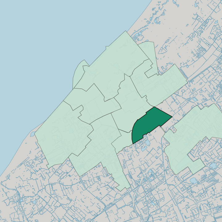 Map showing Laak — In The Hague