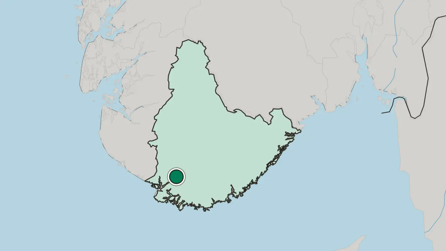 Map of Liknes in Norway