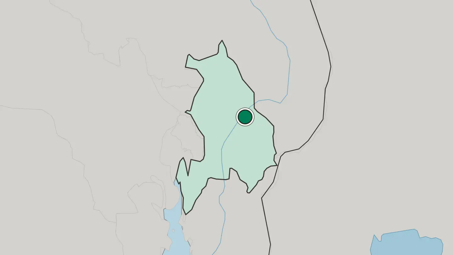 Map of Årnes in Norway