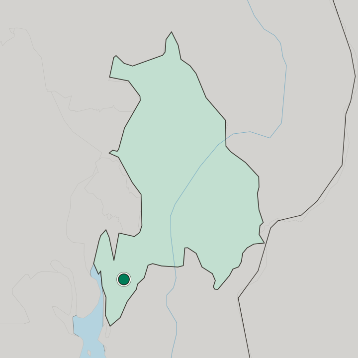 Map showing Ås — In Akershus fylke