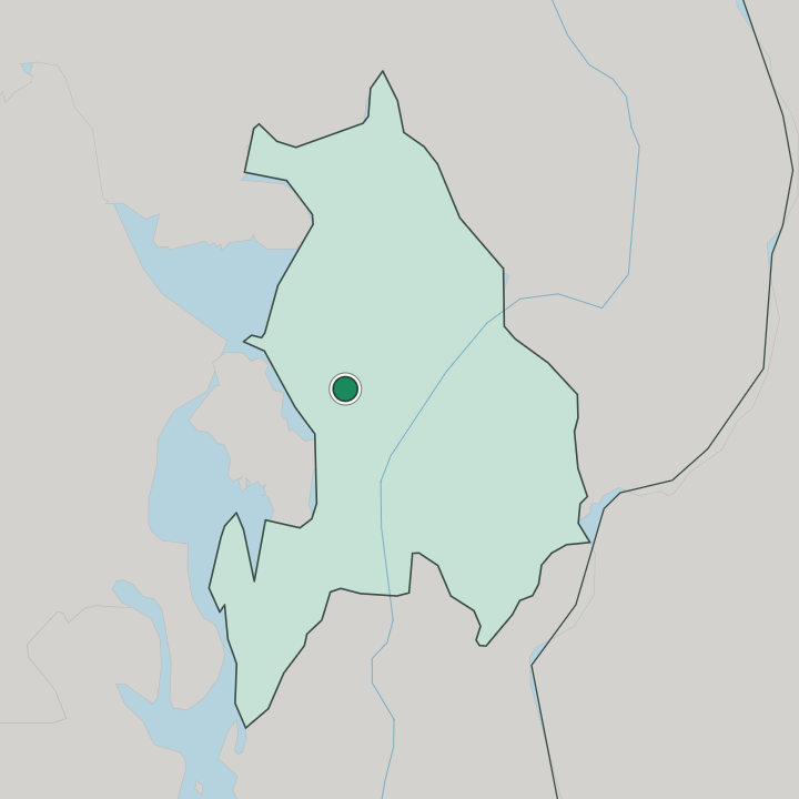 Map showing Ask — In Akershus