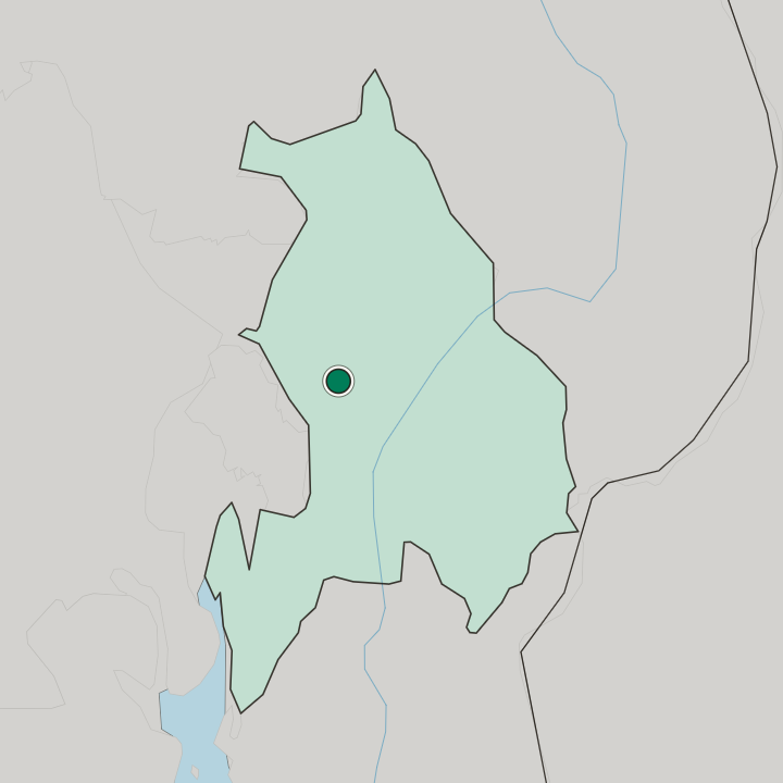 Map showing Ask — In Akershus fylke