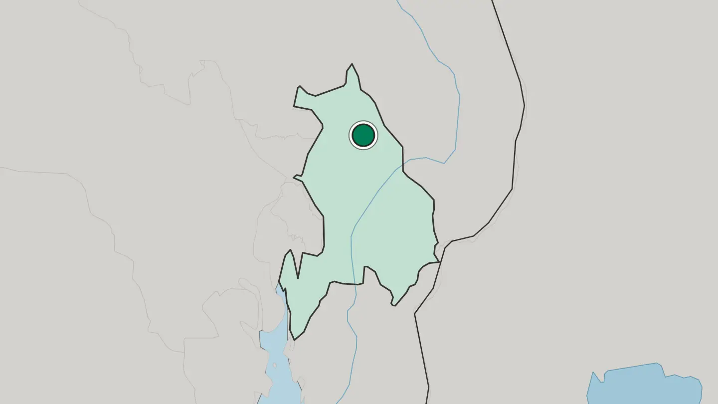 Map of Eidsvoll in Norway