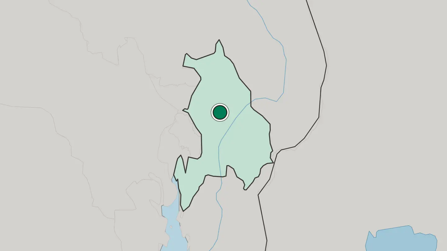 Map of Jessheim in Norway