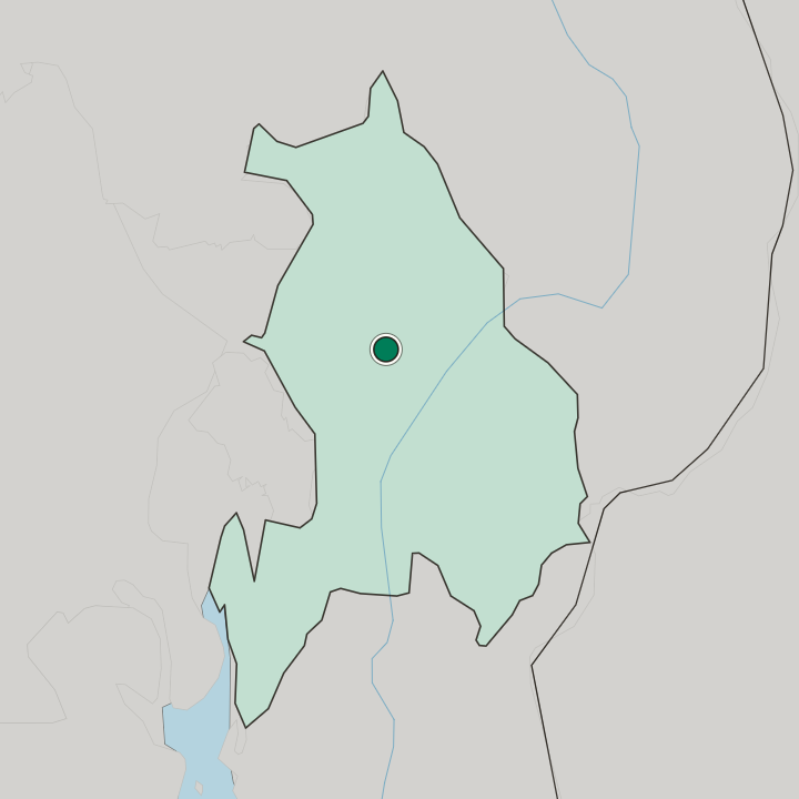 Map showing Jessheim — In Akershus fylke
