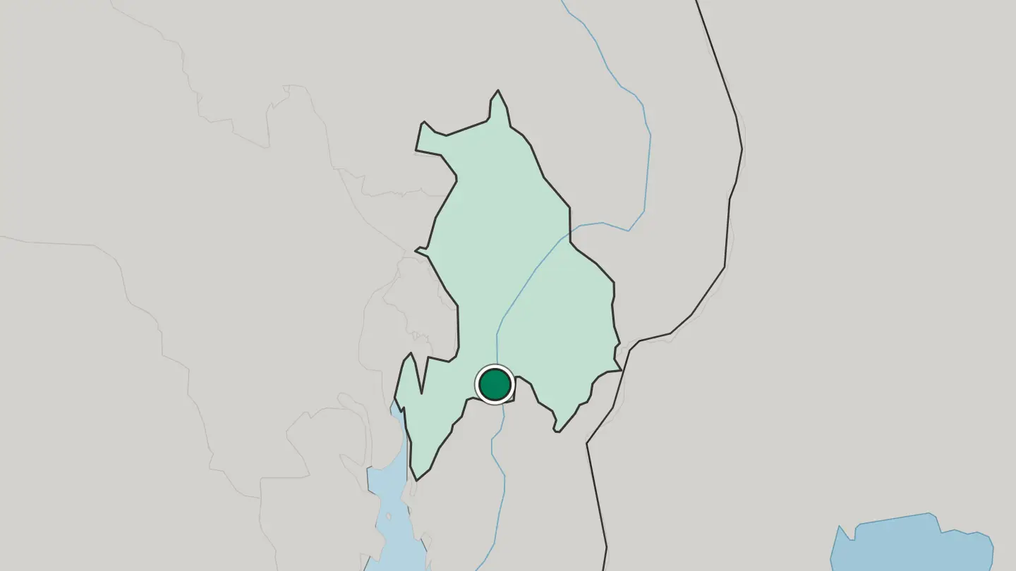 Map of Kirkebygda in Norway