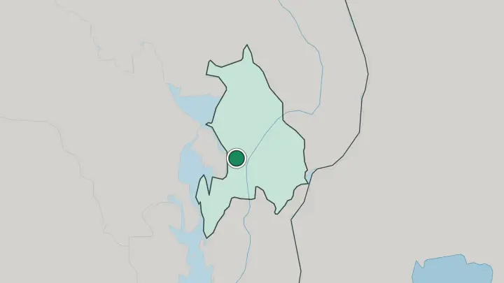 Map of Lillestrøm in Norway