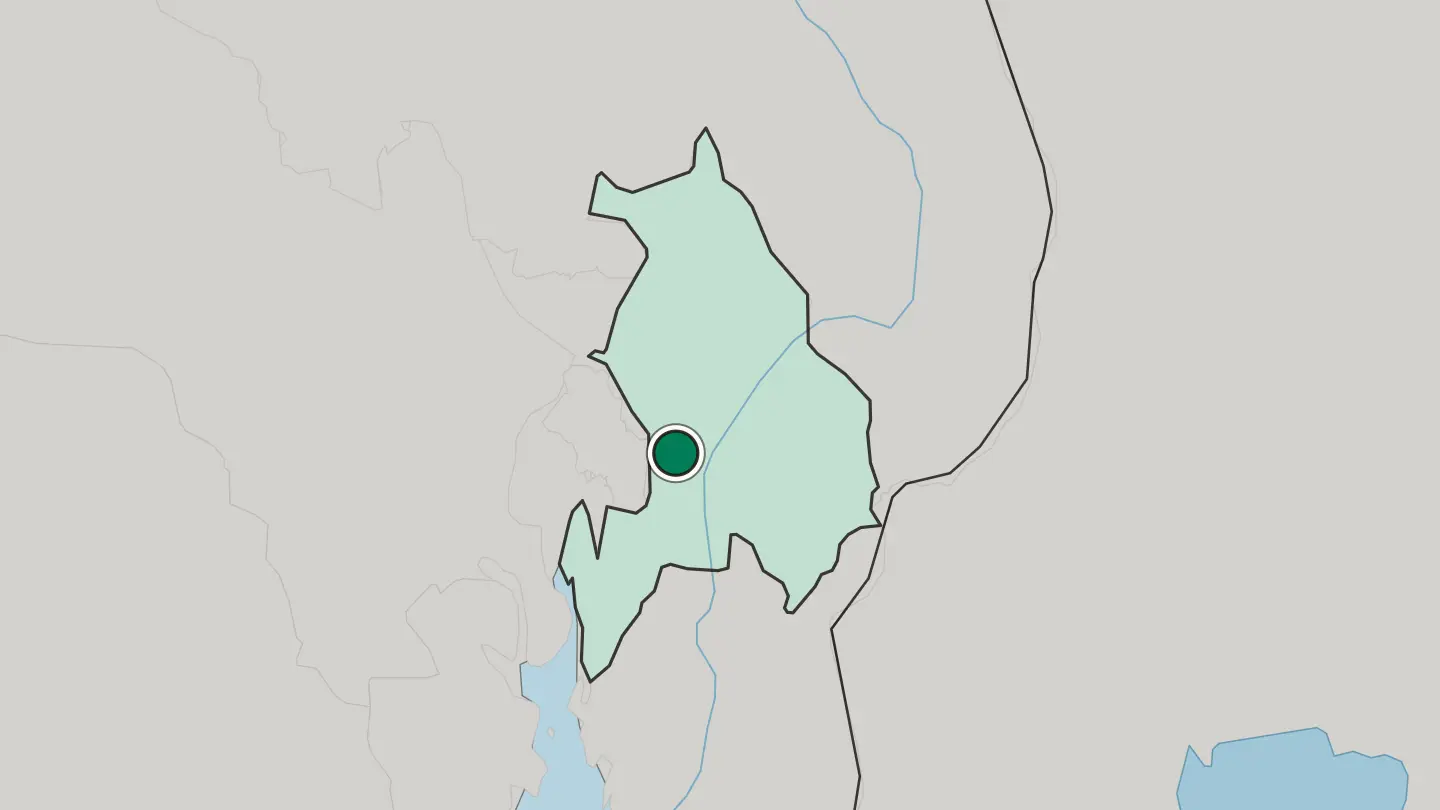 Map of Lillestrøm in Norway
