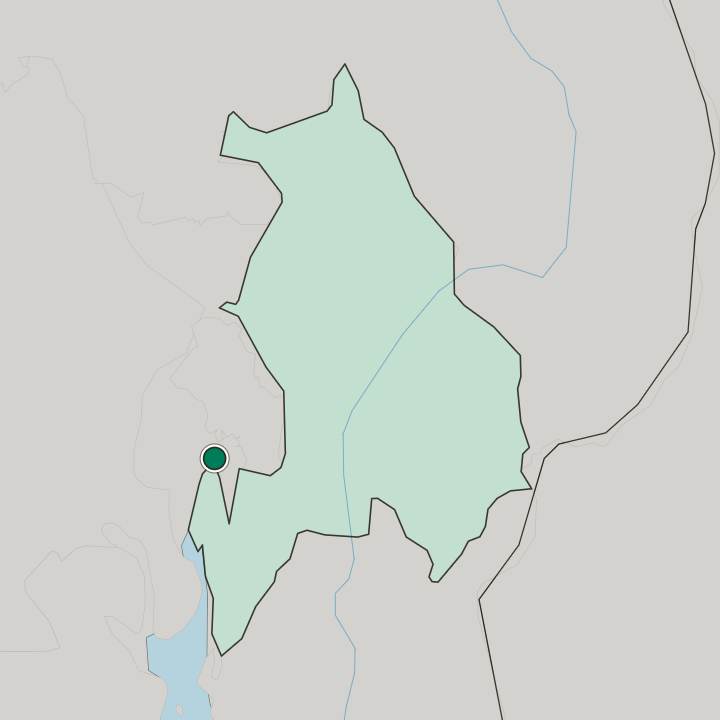 Map showing Nesoddtangen — In Akershus fylke