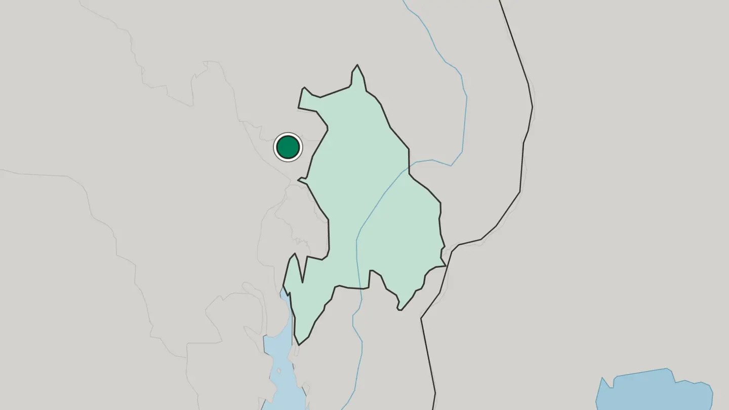 Map of Roa in Norway
