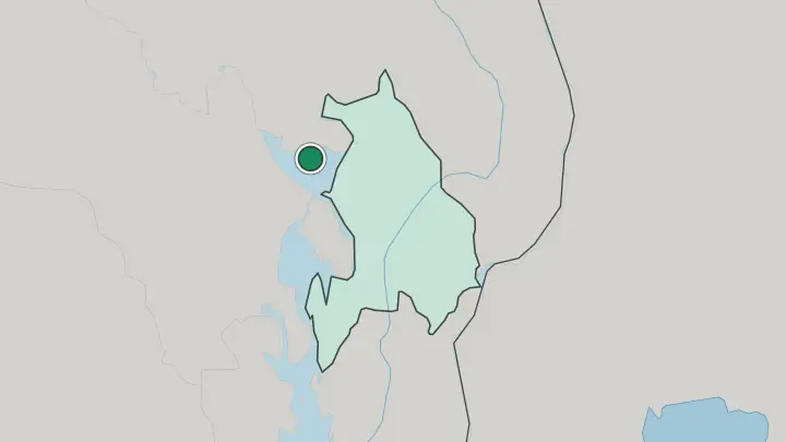 Map of Roa in Norway