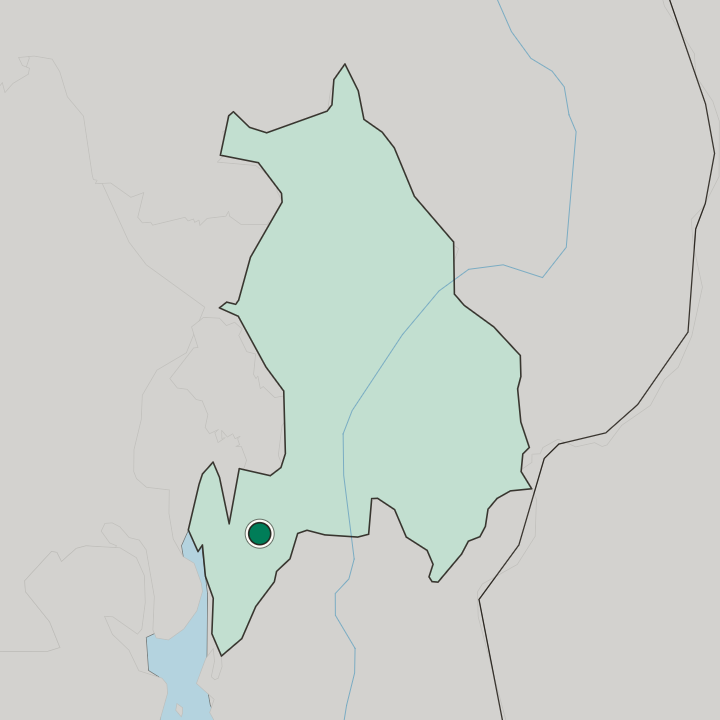 Map showing Ski — In Akershus fylke
