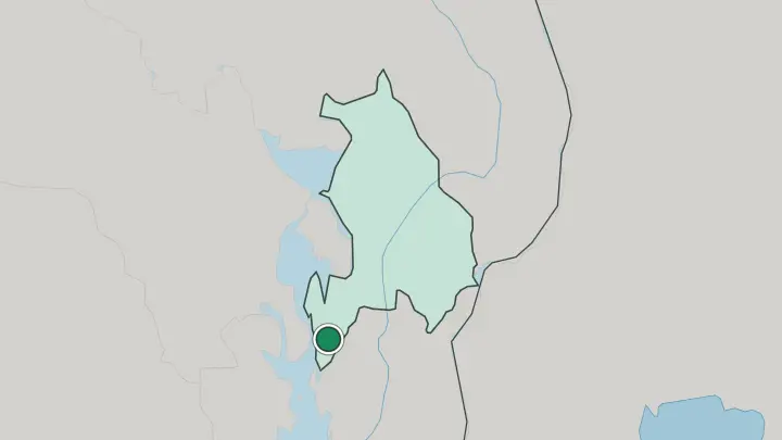 Map of Vestby in Norway