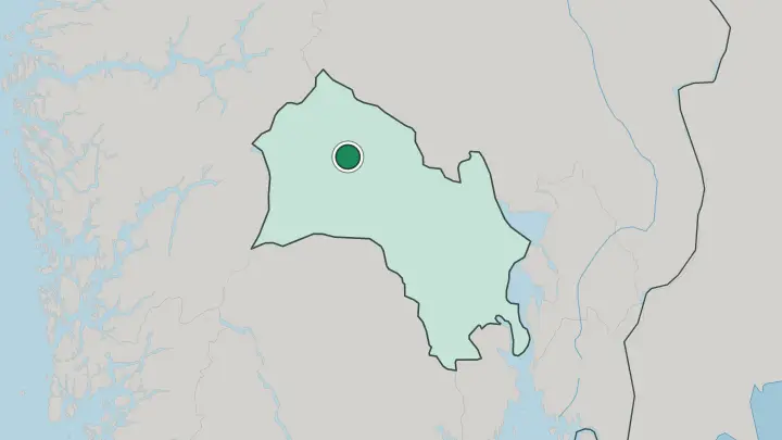 Map of Ål in Norway