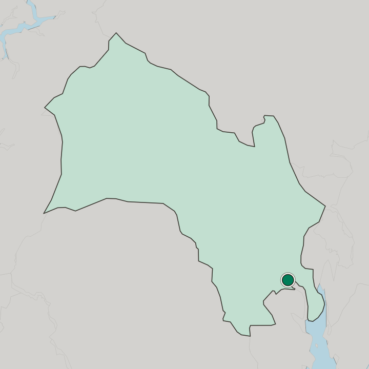 Map showing Drammen — In Buskerud fylke