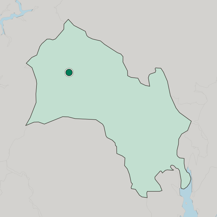 Map showing Hol — In Buskerud fylke