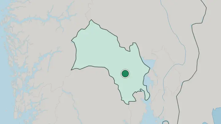 Map of Prestfoss in Norway