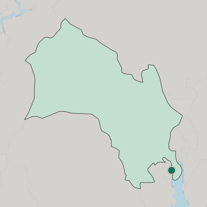 Map showing Svelvik — In Buskerud fylke
