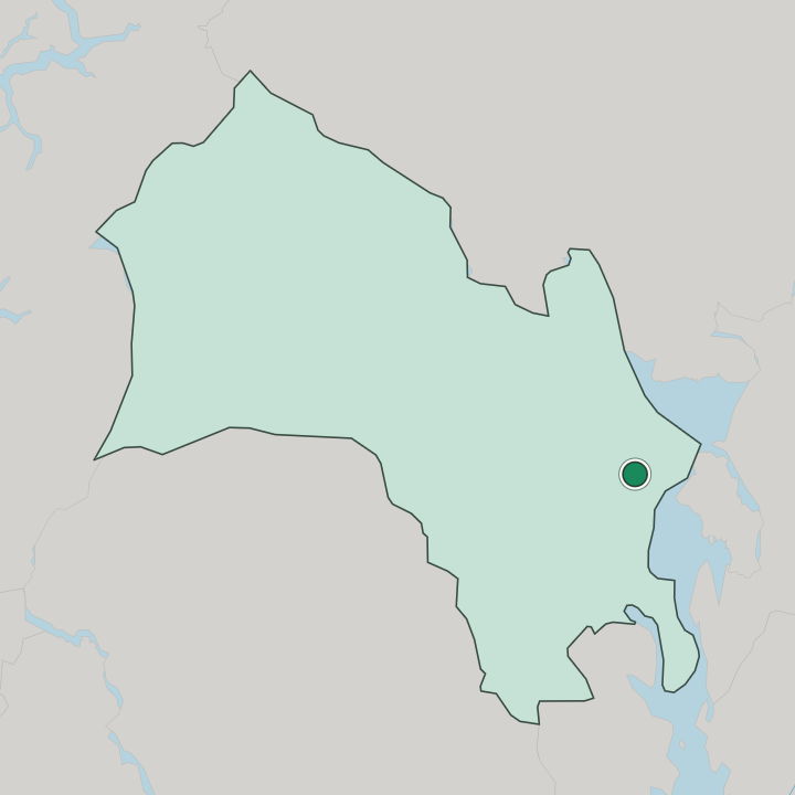 Map showing Vik — In Buskerud