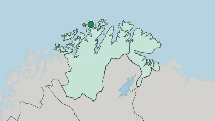 Map of Ávanuorri in Norway
