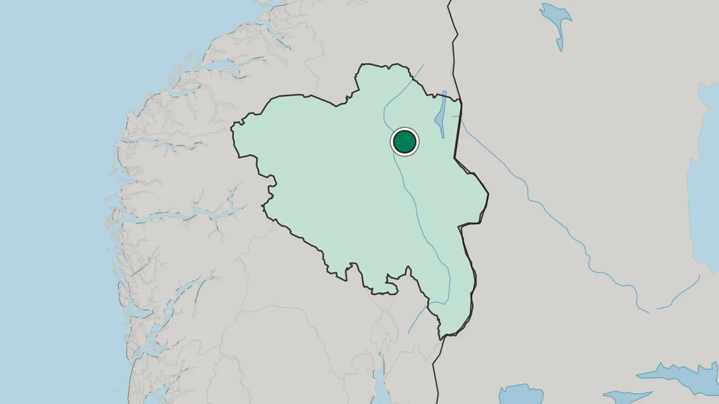 Map of Bergset in Norway