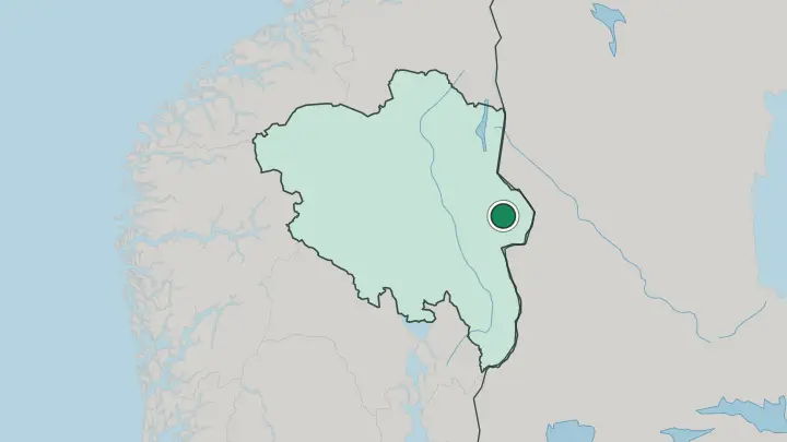Map of Innbygda in Norway