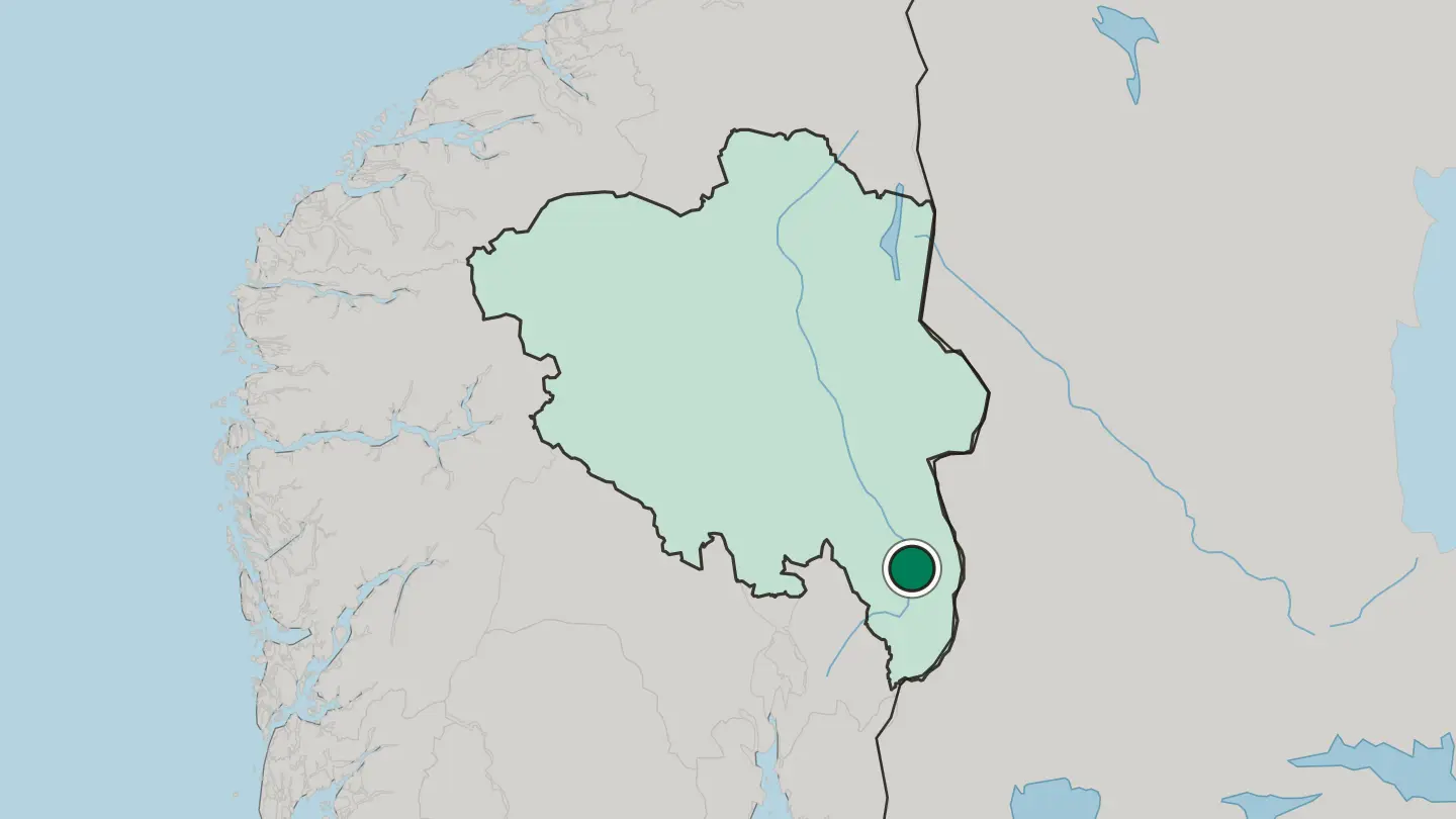 Map of Kirkenær in Norway