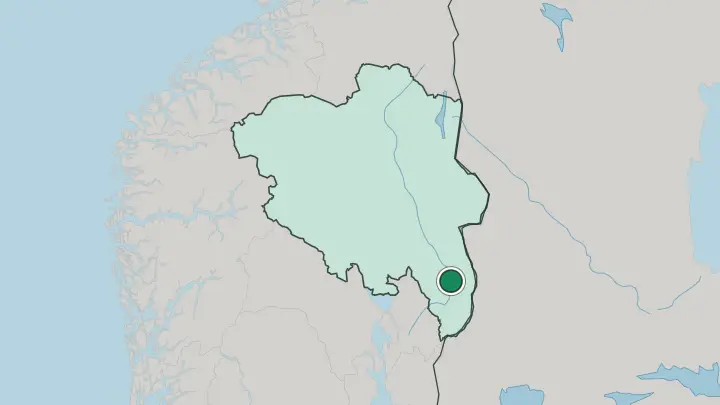 Map of Kirkenær in Norway