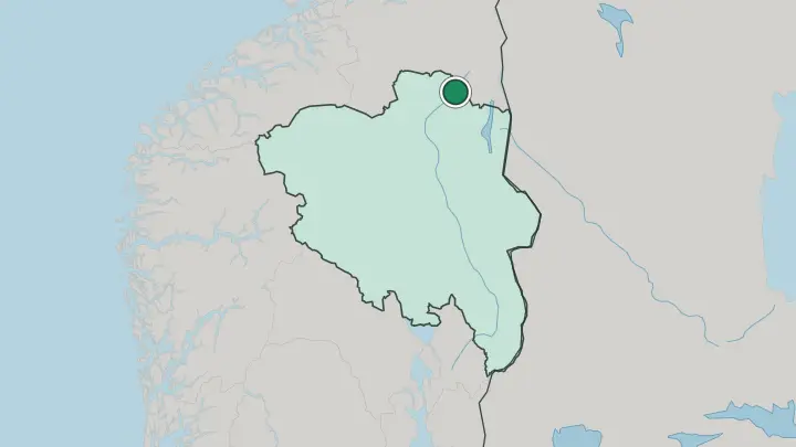 Map of Os in Norway