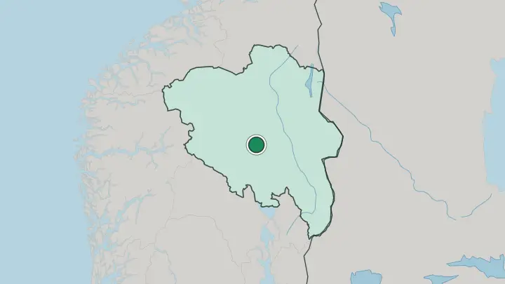 Map of Segalstad bru in Norway