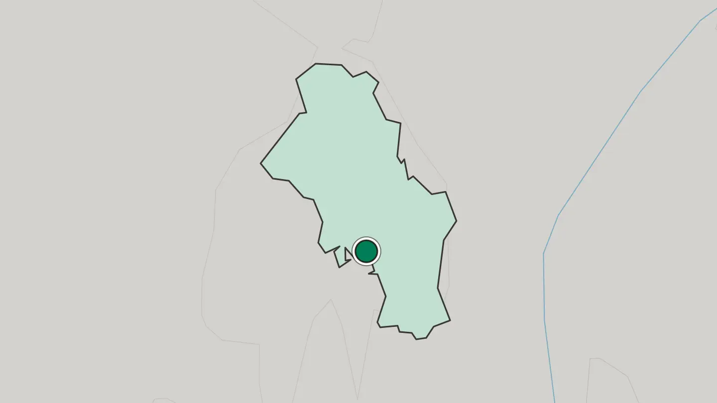 Map of Oslo in Norway