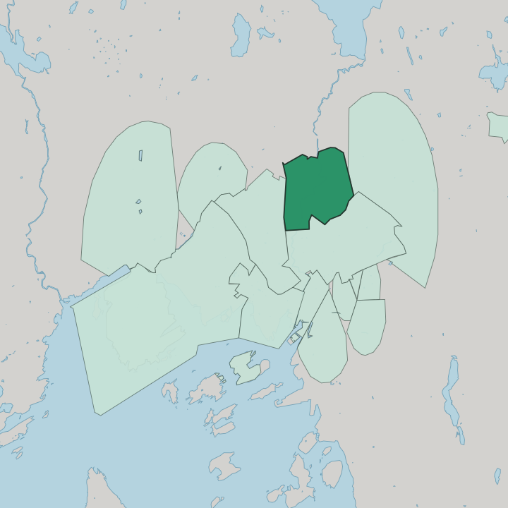 Map showing Sagene — In Oslo