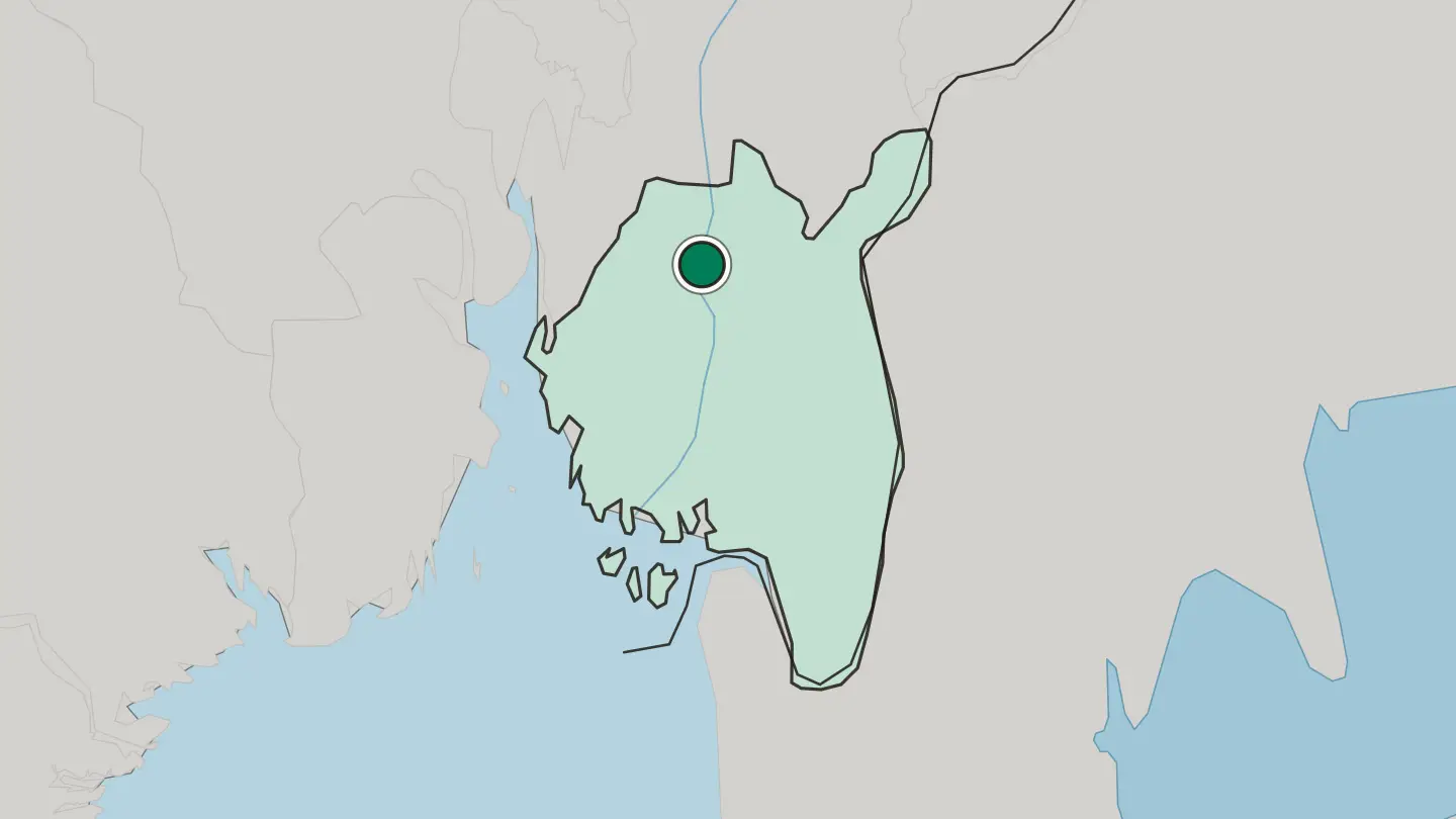 Map of Askim in Norway