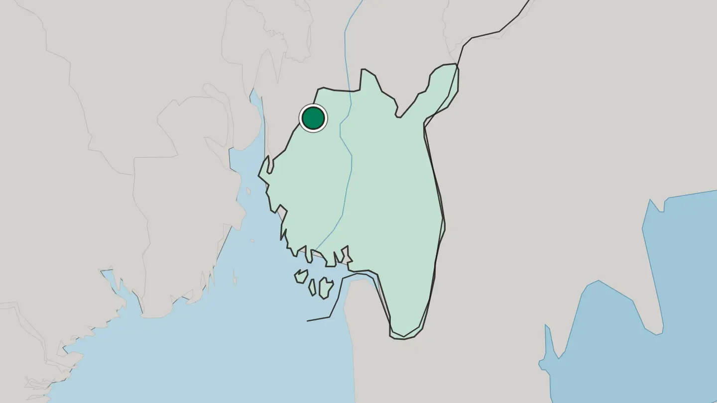 Map of Elvestad in Norway