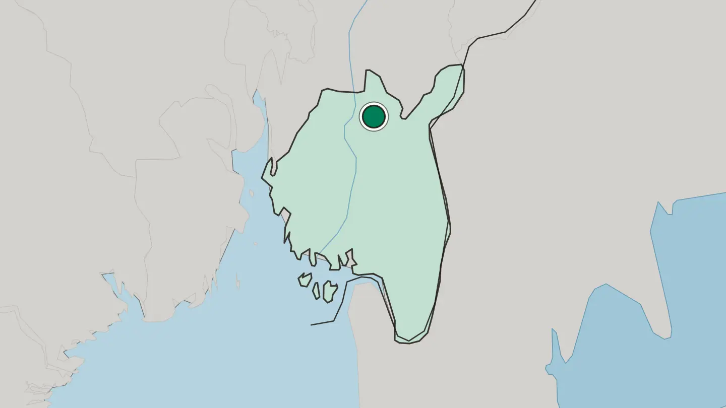 Map of Skjønhaug in Norway