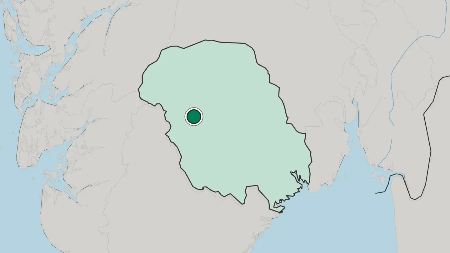 Map of Åmot in Norway