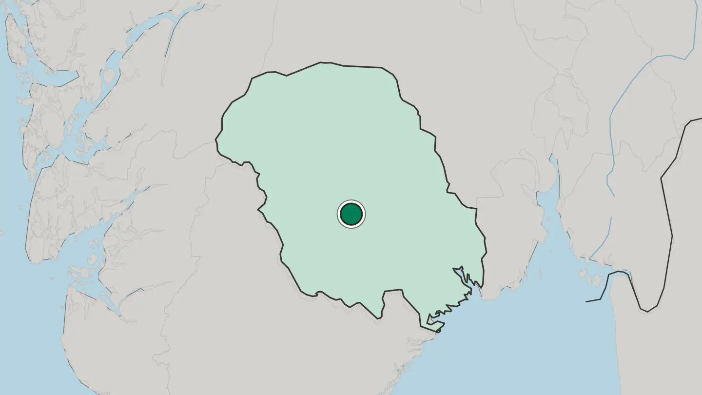 Map of Kviteseid in Norway