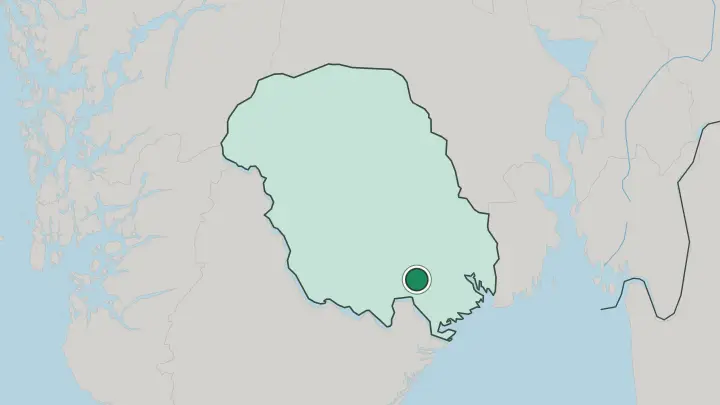 Map of Prestestranda in Norway