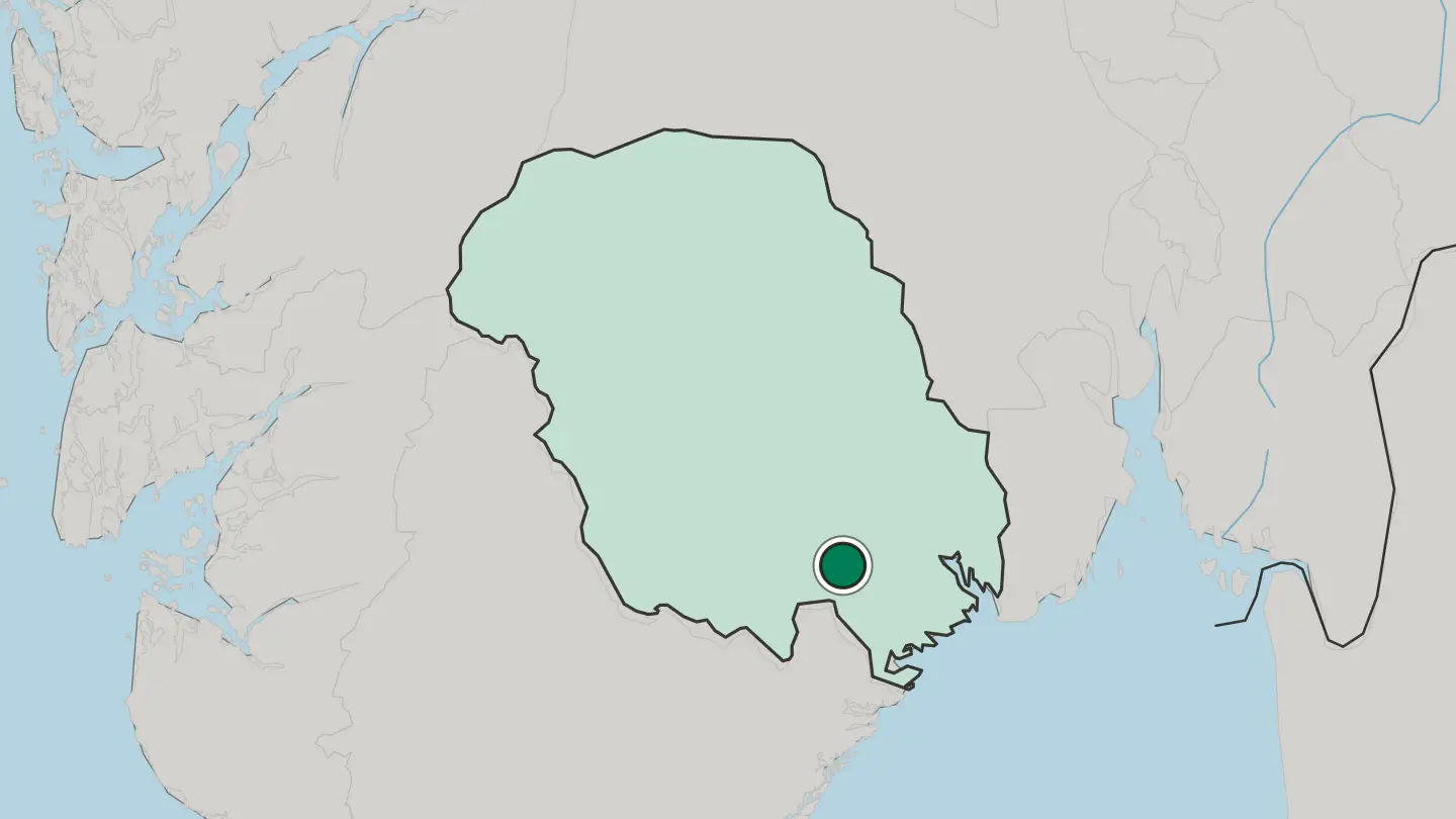Map of Prestestranda in Norway