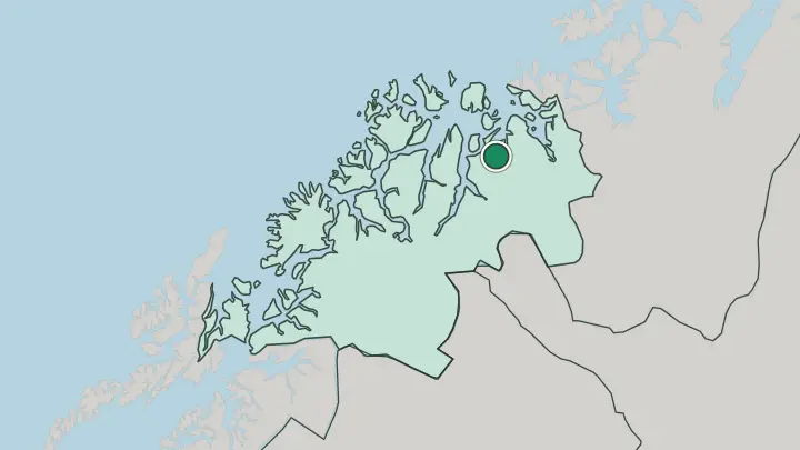 Map of Storslett in Norway