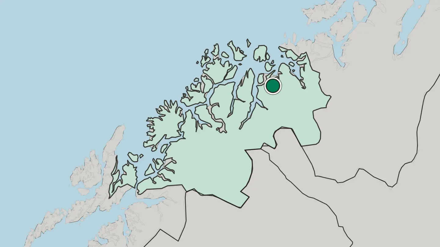 Map of Storslett in Norway