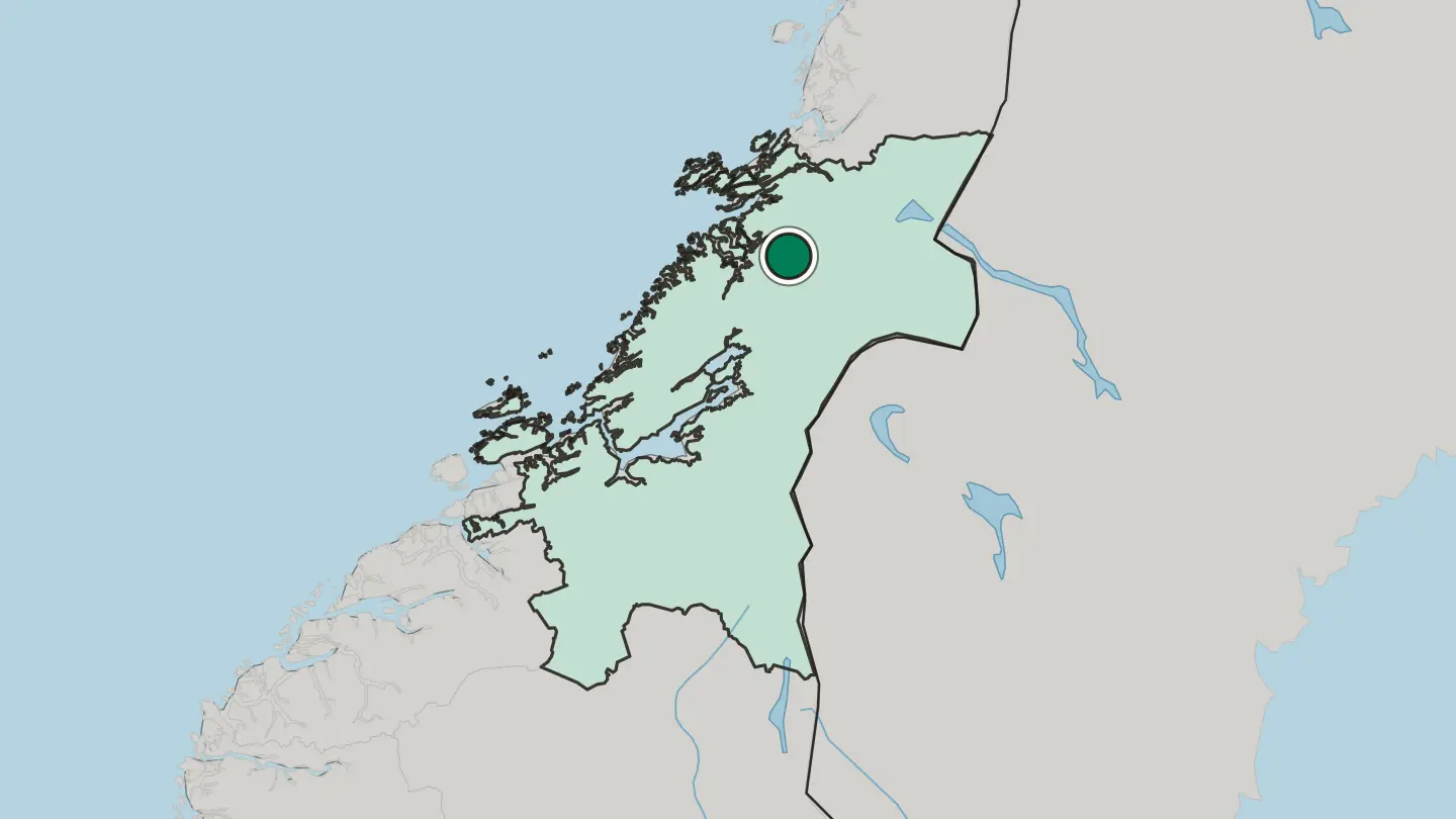 Map of Ranemsletta in Norway