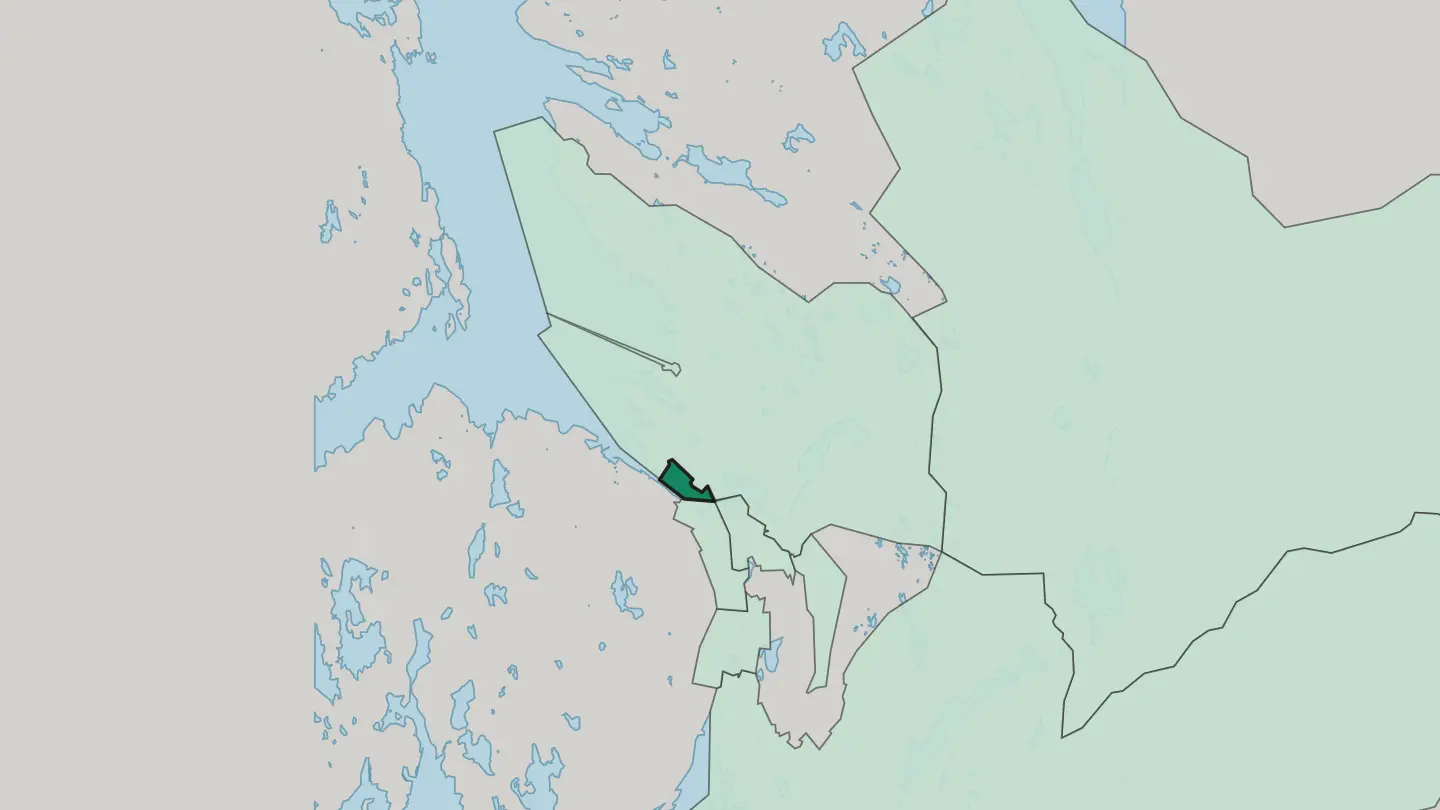 Map of Møhlenpris in Bergen